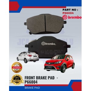 Front Brake Pad-Proton Iriz (2014)-Proton Persona(2016-2020)-BREMBO-P66004