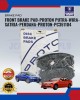 Front Brake Pad-Proton Putra-Wira-Satria-Perdana-Proton-PC351104 image