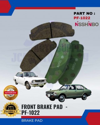  Front Disc Brake Pad-Toyota Corolla KE20-Nisshinbo-PF-1022