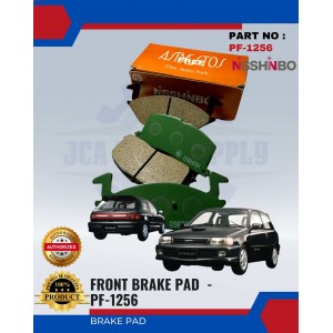 Front Disc Brake Pad-Toyota Starlet-NISSHINBO-PF-1256