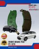 NISSHINBO-DISC BRAKE PAD-FRONT - TOYOTA ESTIMA-PREVIA - PF-1273 image