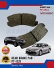 NISSHINBO Disc Brake Pad (RR) Set - Toyota-Camry-Harrier - PF-1321 Brake System image