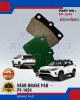 NISSHINBO Disc Brake Pad (RR) Set - Toyota-Rav4 New-PF-1424 Brake System image