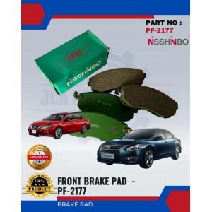 Front Disc Brake Pad-Nissan Teana-Cefiro-NISSHINBO-PF-2177