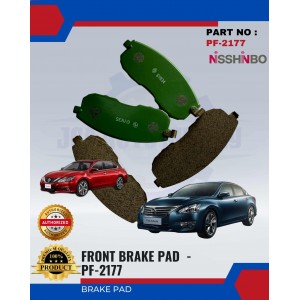 Front Disc Brake Pad-Nissan Teana-Cefiro-NISSHINBO-PF-2177