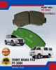 Front Disc Brake Pad (4pcs)-Mitsubishi Pajero-L300-NISSHINBO-PF-3084 Brake System image