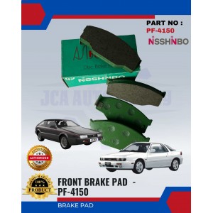 Front Disc Brake Pad (4pcs)-Isuzu-Impulse-Piazza-NISSHINBO-PF-4150