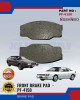 Front Disc Brake Pad (4pcs)-Isuzu-Impulse-Piazza-NISSHINBO-PF-4150 Brake System image