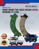 Showing image for Front Brake Pad-Isuzu-Nissan-Atlas-Akebono-PF-4288 Front Brake Pad-Isuzu-Nissan-Atlas-Akebono-PF-4288 image