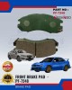 Front Disc Brake Pad (4pcs)-Subaru-Impreza-Legacy-NISSHINBO-PF-7248 Brake System image