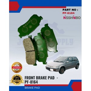 Front Brake Pads-Honda City 550-660 YEAR 1988-1994-NISSHINBO-PF-8164