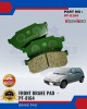 Nisshinbo Front Brake Pads - HONDA CITY 550-660 YEAR 1988-1994 - PF-8164 Brake System image