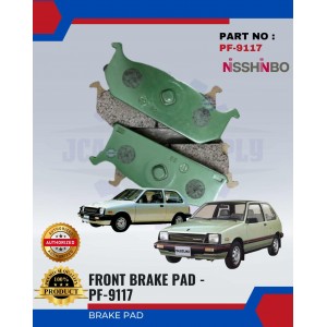 Front Brake Pad-Suzuki Swift SA310-NISSHINBO-PF-9117