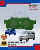 NISSHINBO FRONT DISC BRAKE PAD (4PCS) - SUZUKI 1.0 & NAZA SUTERA PF-9406 Brake System image