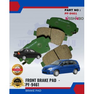 Front Disc Brake Pad-Suzuki Aerio-NISSHINBO-PF-9461