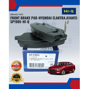 FRONT BRAKE PAD-HYUNDAI ELANTRA.AVANTE-SP1905-HI-Q