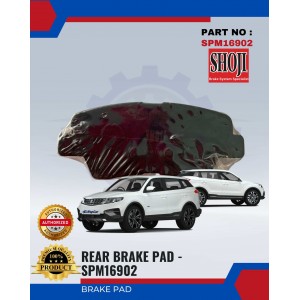 Rear Brake Pad-Proton X70-SHOJI-SPM16902