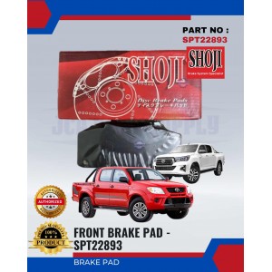 Front Disc Brake Pad-Toyota Hilux Kun26-SHOJI-SPT22893