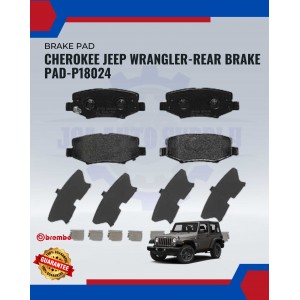 Cherokee Jeep Wrangler-Rear Brake Pad-P18024