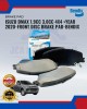 Isuzu Dmax 1.9cc 3.0cc 4x4 >Year 2020-Front Disc Brake Pad-Bendix-DB2533 GCT Brake Pad image