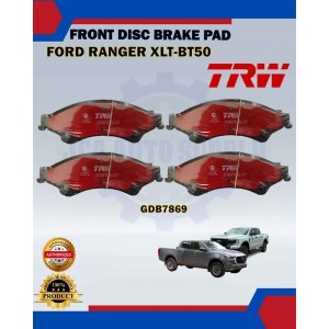 Ford Ranger XLT-BT50-Front Disc Brake Pad-TRW-GDB7869DT