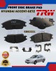 Showing image for Hyundai Accent-Avante-Getz-Front Disc Brake Pad-TRW-GDB3331 Hyundai Accent-Avante-Getz-Front Disc Brake Pad-TRW-GDB3331 Brake Pad image