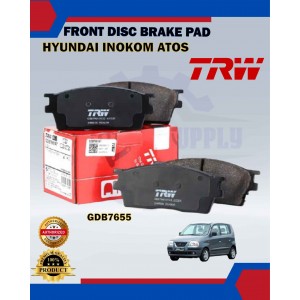 Hyundai Inokom Atos-Front Disc Brake Pad-TRW-GDB7655