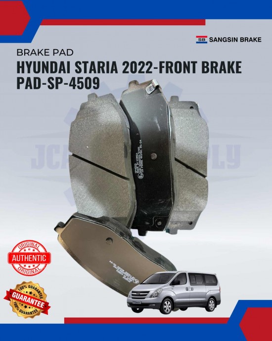 Showing image for Hyundai Staria 2022-Front Brake Pad-SP-4509 Hyundai Staria 2022-Front Brake Pad-SP-4509 Brake Pad image