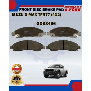 Isuzu D-Max TFR-TFS-Rodeo-Chevrolet Colorado Front Disc Brake Pad-TRW-GDB3466