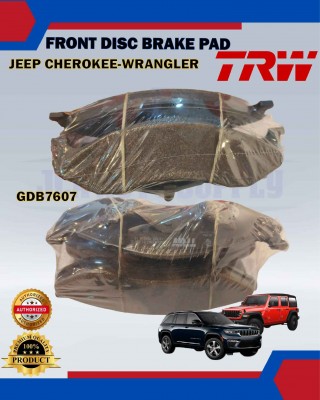 Jeep Cherokee-Wrangler-Grand Cherokee-Front Disc Brake Pad-TRW-GDB7607