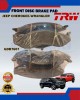 Showing image for Jeep Cherokee-Wrangler-Grand Cherokee-Front Disc Brake Pad-TRW-GDB7607 Jeep Cherokee-Wrangler-Grand Cherokee-Front Disc Brake Pad-TRW-GDB7607 Brake Pad image