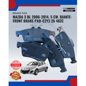 Mazda 3 BL 2006-2014. 5 CW. Biante-Front Brake Pad-C2Y3 26 48ZC