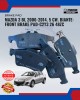 Mazda 3 BL 2006-2014. 5 CW. Biante-Front Brake Pad-C2Y3 26 48ZC Brake Pad image