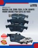 Mazda 3 BL 2006-2014. 5 CW. Biante-Front Brake Pad-C2Y3 26 48ZC Brake Pad image