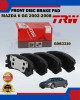 Mazda 6 GG-Front Disc Brake Pad-TRW-GDB3310 Brake Pad image
