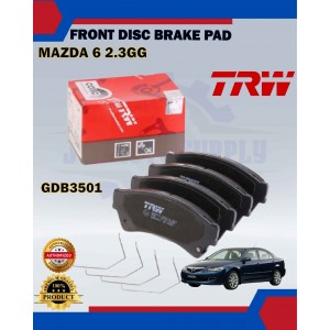 Mazda 6 GH-Front Disc Brake Pad-TRW-GDB3501