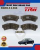 Showing image for Mazda 6 GH-Front Disc Brake Pad-TRW-GDB3501 Mazda 6 GH-Front Disc Brake Pad-TRW-GDB3501 Brake Pad image