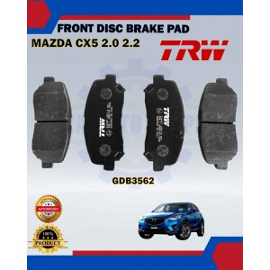 Mazda CX-5 KE-Mazda CX-5 KF-Jeep Cherokee KL-Front Disc Brake Pad-TRW-GDB3562