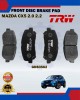 Mazda CX-5 KE-Mazda CX-5 KF-Jeep Cherokee KL-Front Disc Brake Pad-TRW-GDB3562 Brake Pad image