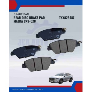 Rear Disc Brake Pad Set-Mazda CX9-CX8-TKY82648Z