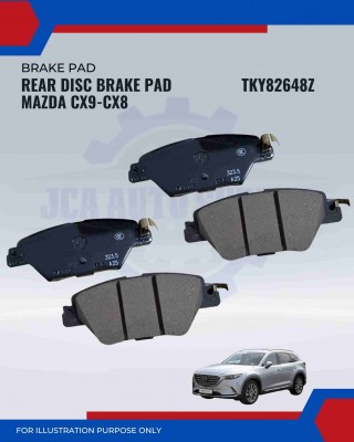 Rear Disc Brake Pad Set-Mazda CX9-CX8-TKY82648Z