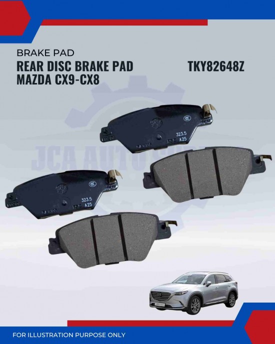 Rear Disc Brake Pad Set-Mazda CX9-CX8-TKY82648Z