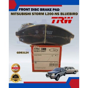 Mitsubishi Storm L200 2.5CC-A32-Nissan Maxima-Bluebird-Front Disc Brake Pad-TRW-GDB3124