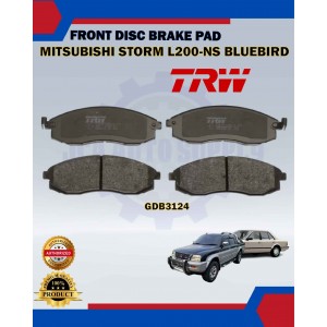 Mitsubishi Storm L200 2.5CC-A32-Nissan Maxima-Bluebird-Front Disc Brake Pad-TRW-GDB3124
