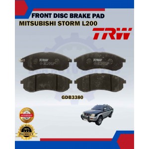 Mitsubishi Storm L200 3.0CC Front Disc Brake Pad-TRW-GDB3380