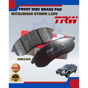 Mitsubishi Storm L200 3.0CC Front Disc Brake Pad-TRW-GDB3380