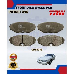 Nissan Infiniti Q45-Infiniti J30-Maxima-Front Disc Brake Pad-TRW-GDB3273