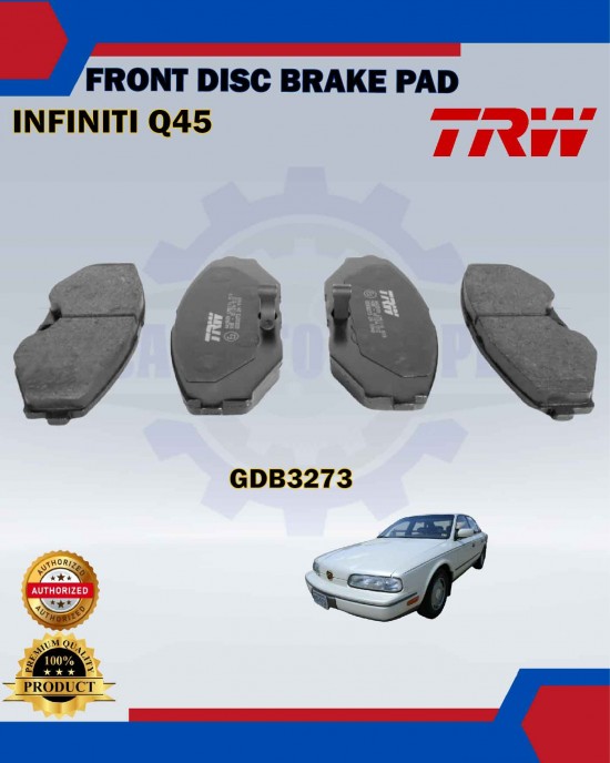 Showing image for Nissan Infiniti Q45-Infiniti J30-Maxima-Front Disc Brake Pad-TRW-GDB3273 Nissan Infiniti Q45-Infiniti J30-Maxima-Front Disc Brake Pad-TRW-GDB3273 Brake Pad image