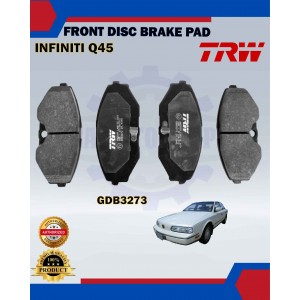Nissan Infiniti Q45-Infiniti J30-Maxima-Front Disc Brake Pad-TRW-GDB3273