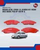 Nissan Latio. Livina 1.8. Almera N17-Front Disc Brake Pad-BP-1847M-Q Nissan Latio. Livina 1.8. Almera N17-Front Disc Brake Pad-BP-1847M-Q